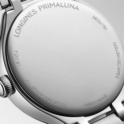 Longines Elegance PrimaLuna Quartz Date L8.142.4.71.6