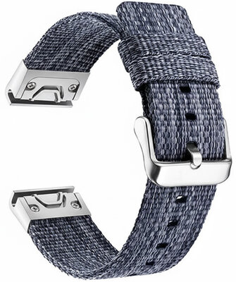 Nylonový popruh Ricardo 26mm (pro Garmin Fenix 8/7X/6X (51mm), Tactix aj.), modrý, QuickFit