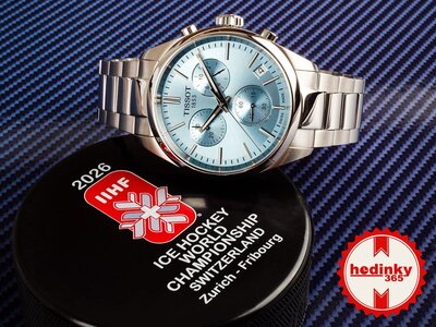 Tissot PR 100 Chronograph Quartz T150.417.11.351.01 IIHF WM 2026 Special Edition (+ puk)