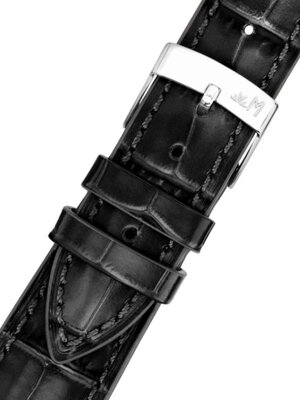 Kožený remienok Morellato Bayon 6167C54.019 M, čierny