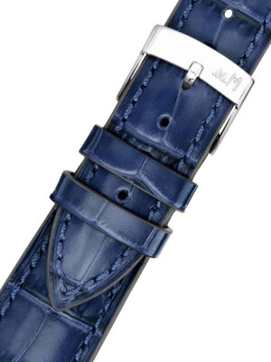 Kožený remienok Morellato Bayon 6167C54.062 M, modrý