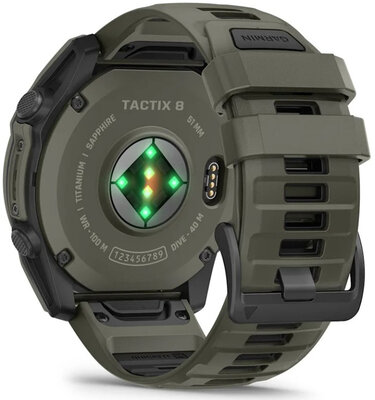 Garmin Tactix 8 Sapphire AMOLED 51mm, Olive Drab Cerakote