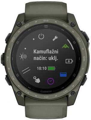 Garmin Tactix 8 Sapphire AMOLED 51mm, Olive Drab Cerakote