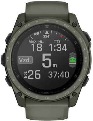 Garmin Tactix 8 Sapphire AMOLED 51mm, Olive Drab Cerakote