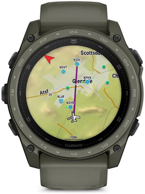 Garmin Tactix 8 Sapphire AMOLED 51mm, Olive Drab Cerakote