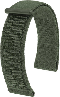 Textilný popruh Hirsch Vocem L 41409040-0, zelený, suchý zips, dĺžka L, Quick Release
