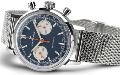 Hamilton American Classic Intra-Matic Automatic Chronograph H38429541 (+ náhradný remienok)