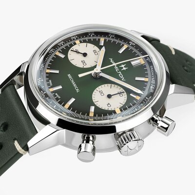 Hamilton American Classic Intra-Matic Automatic Chronograph H38429861 (+náhradný remienok)