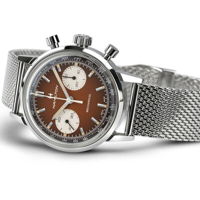 Hamilton American Classic Intra-Matic Mechanical Chronograph H38429591 (+ náhradný náramok)