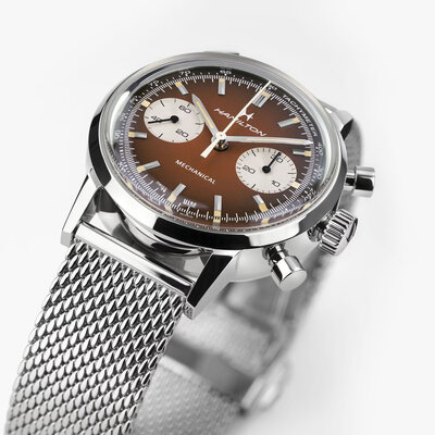 Hamilton American Classic Intra-Matic Mechanical Chronograph H38429591 (+ náhradný náramok)