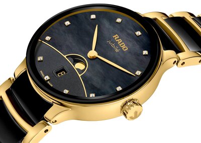 Rado Centrix Diamonds Moonphase Quartz R30233942