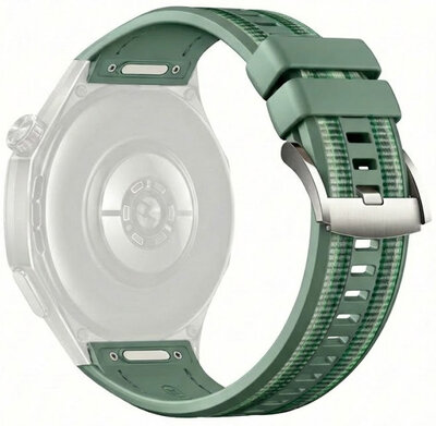 Silikónový remienok Ricardo Roccaraso 22mm (pre Huawei Watch GT 6, 46mm), Green, QuickFit