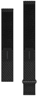 Nylonový řemínek Garmin 20mm (pro Venu, Venu Sq, Venu 2 plus aj.), černý V2, Quick Release, 010-13440-00