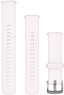 Silikónový remienok Garmin 18mm, Blush Pink, Quick Release, + predĺžená časť, 010-13406-03
