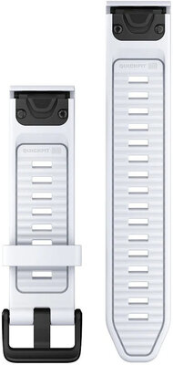 Silikonový řemínek Garmin 20mm (pro Garmin Fenix 8/7S/6S (43mm), aj.), bílý V3, QuickFit, 010-13391-01