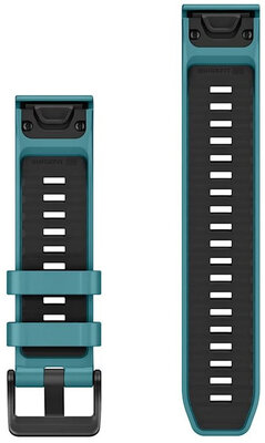 Silikónový remienok Garmin 22mm, Turquoise, QuickFit, + predĺžená časť, 010-14412-01
