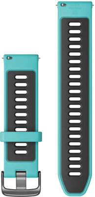 Silikonový řemínek Garmin 22mm (pro Venu 3, Forerunner 265, Vívoactive 4 aj.), modrý, Quick Release, 010-11251-A2