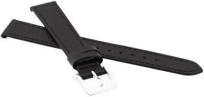 Kožený remienok JVD R18201 16mm, čierny