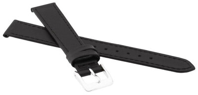 Kožený remienok JVD R18201 20mm, čierny