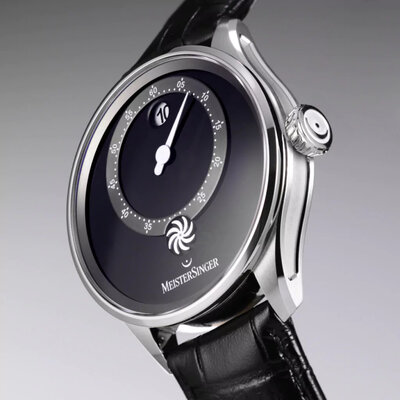 MeisterSinger Panthero Jumping Hour PTJH902_SGG01