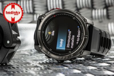 Garmin Fenix 8 Pro MicroLED 51mm, Sapphire Carbon Gray DLC Titanium Black