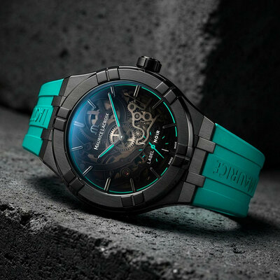 Maurice Lacroix Aikon Automatic Skeleton AI6028-DLB0B-030-H Label Noir Limited Edition 100pcs (+ náhradný remienok)