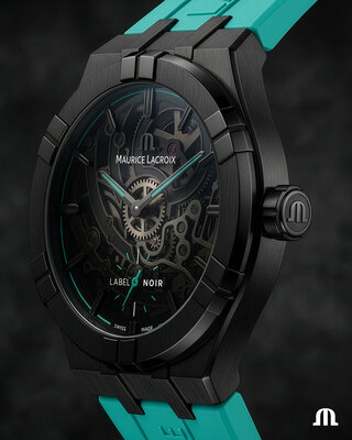 Maurice Lacroix Aikon Automatic Skeleton AI6028-DLB0B-030-H Label Noir Limited Edition 100pcs (+ náhradný remienok)