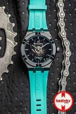 Maurice Lacroix Aikon Automatic Skeleton AI6028-DLB0B-030-H Label Noir Limited Edition 100pcs (+ náhradný remienok)