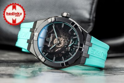 Maurice Lacroix Aikon Automatic Skeleton AI6028-DLB0B-030-H Label Noir Limited Edition 100pcs (+ náhradný remienok)