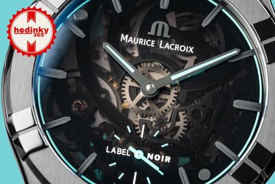 Maurice Lacroix Aikon Automatic Skeleton AI6028-DLB0B-030-H Label Noir Limited Edition 100pcs (+ náhradný remienok)