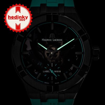 Maurice Lacroix Aikon Automatic Skeleton AI6028-DLB0B-030-H Label Noir Limited Edition 100pcs (+ náhradný remienok)