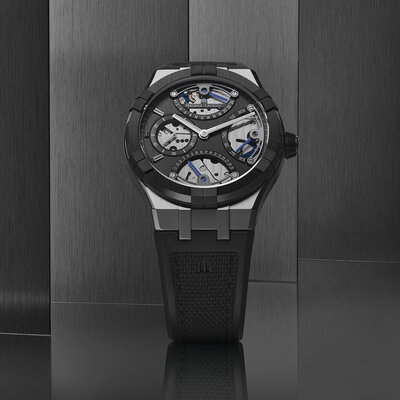 Maurice Lacroix Aikonic Automatic Skeleton AC6068-SSL20-230-2 Master Triple Retrograde