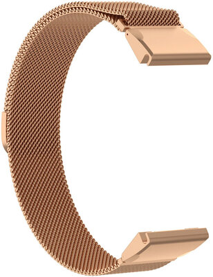 Oceľový náramok Ricardo Muriana 22mm, Rose Gold, QuickFit