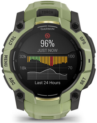 Garmin Instinct 3 AMOLED 50mm, Fern Green