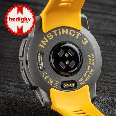 (SK) Garmin Instinct 3 Solar 45mm, Sunburst