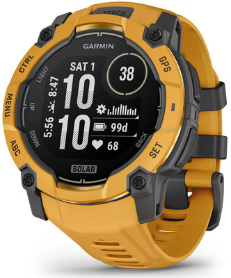 (SK) Garmin Instinct 3 Solar 50mm, Sunburst