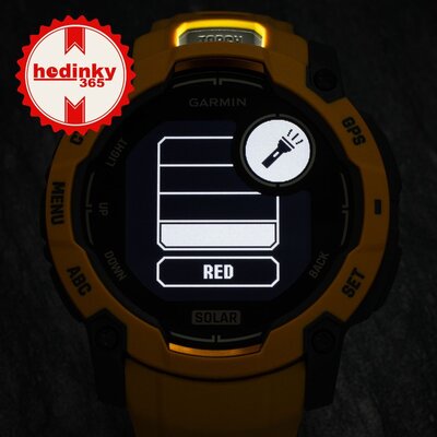 (SK) Garmin Instinct 3 Solar 50mm, Sunburst