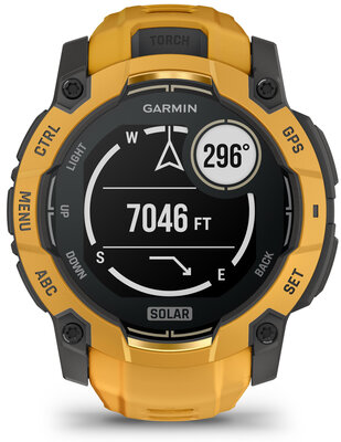 (SK) Garmin Instinct 3 Solar 50mm, Sunburst