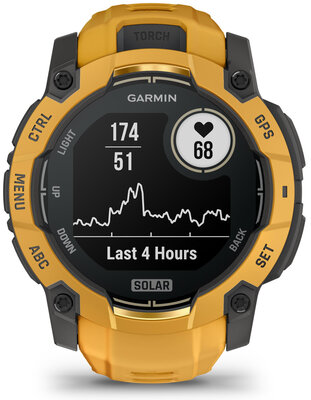 (SK) Garmin Instinct 3 Solar 50mm, Sunburst