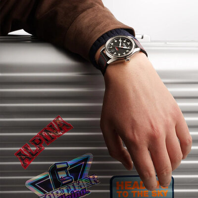 Alpina Startimer Pilot Automatic AL-525BW4S36