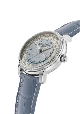 Frederique Constant Manufacture Classic Worldtimer Automatic FC-719LBWD3DH6 Limited Edition 88pcs (+ náhradný remienok)