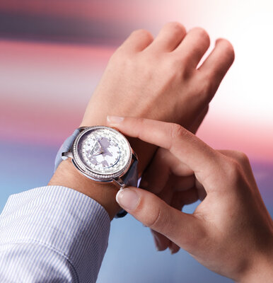 Frederique Constant Manufacture Classic Worldtimer Automatic FC-719LBWD3DH6 Limited Edition 88pcs (+ náhradný remienok)