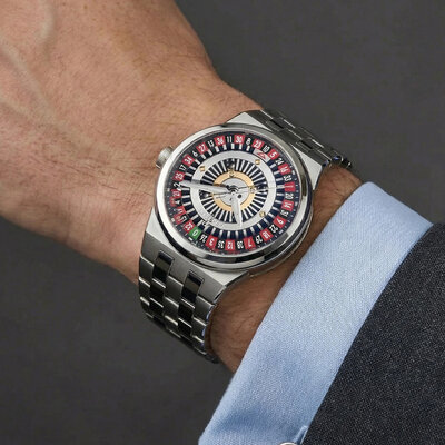 Perrelet Turbine Automatic A4066/S3 Casino Roulette Limited Edition (+ náhradný remienok)