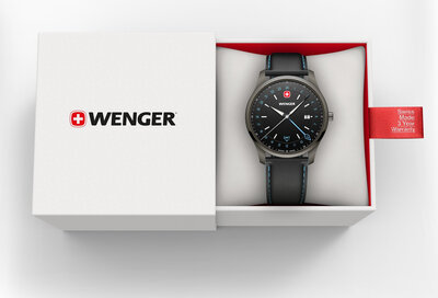 Wenger City GMT Quartz 01.1442.105
