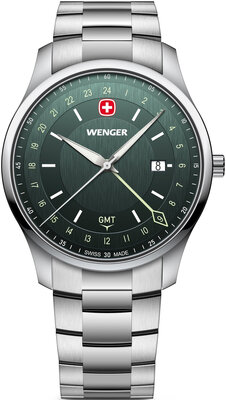 Wenger City GMT Quartz 01.1442.107