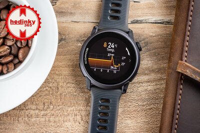 Coros Pace 4 Black Crystal / Silicone Band (rozbalené)