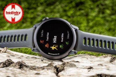 Coros Pace 4 Black Crystal / Silicone Band (rozbalené)