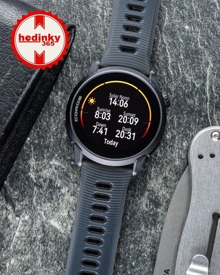 Coros Pace 4 Black Crystal / Silicone Band (rozbalené)