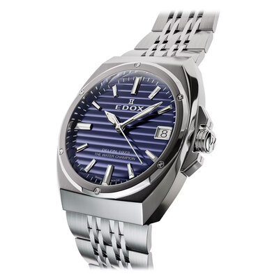 Edox Delfin 1973 Date Quartz 53032-3M-BUIN