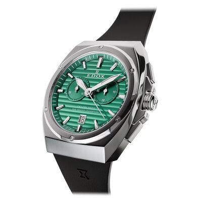 Edox Delfin 1973 Quartz Chronograph 10118-3CA-VIN